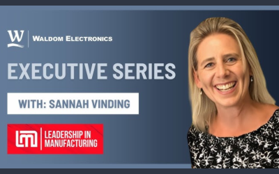 Waldom Executive Interview with Sannah Vinding, Founder of the Leadership in Manufacturing Podcast