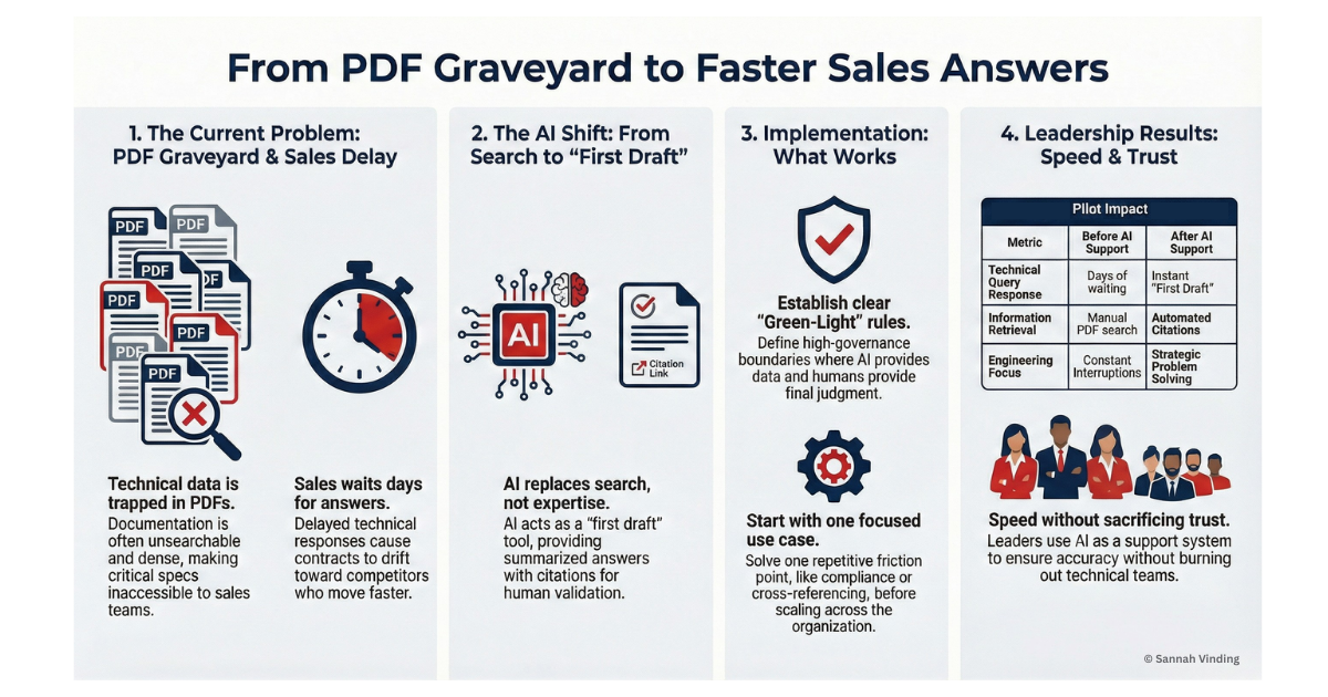 From PDF Graveyard to Faaster Sales Answers - sannah vinding - insights
