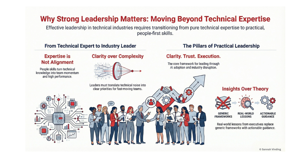why strong leadership matters – moving beyond technical expertise – sannah vinding – leadership in manufacturing podcast why strong leadership matters - moving beyond technical expertise - sannah vinding - leadership in manufacturing podcast