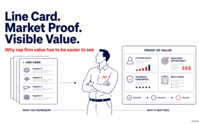 The Line Card Is Not Enough. Rep Firms Need Proof.